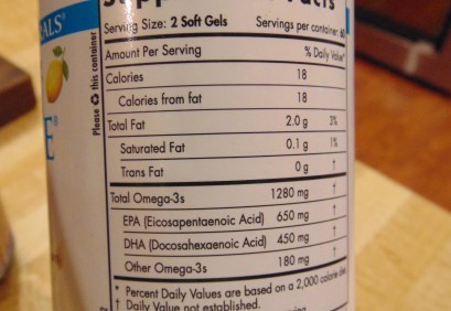 This one has 1100 mg for 2 soft gels.